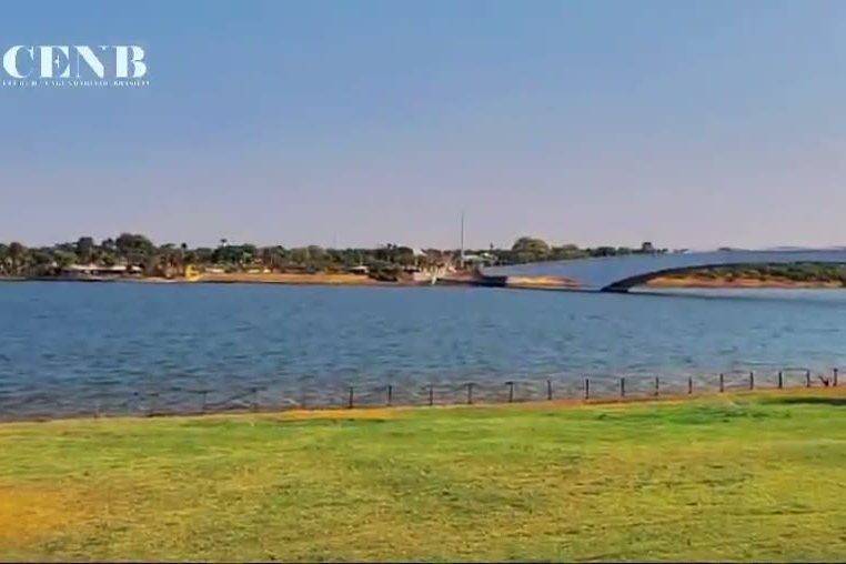 Vista da área externa do Clube de Engenharia de Brasília